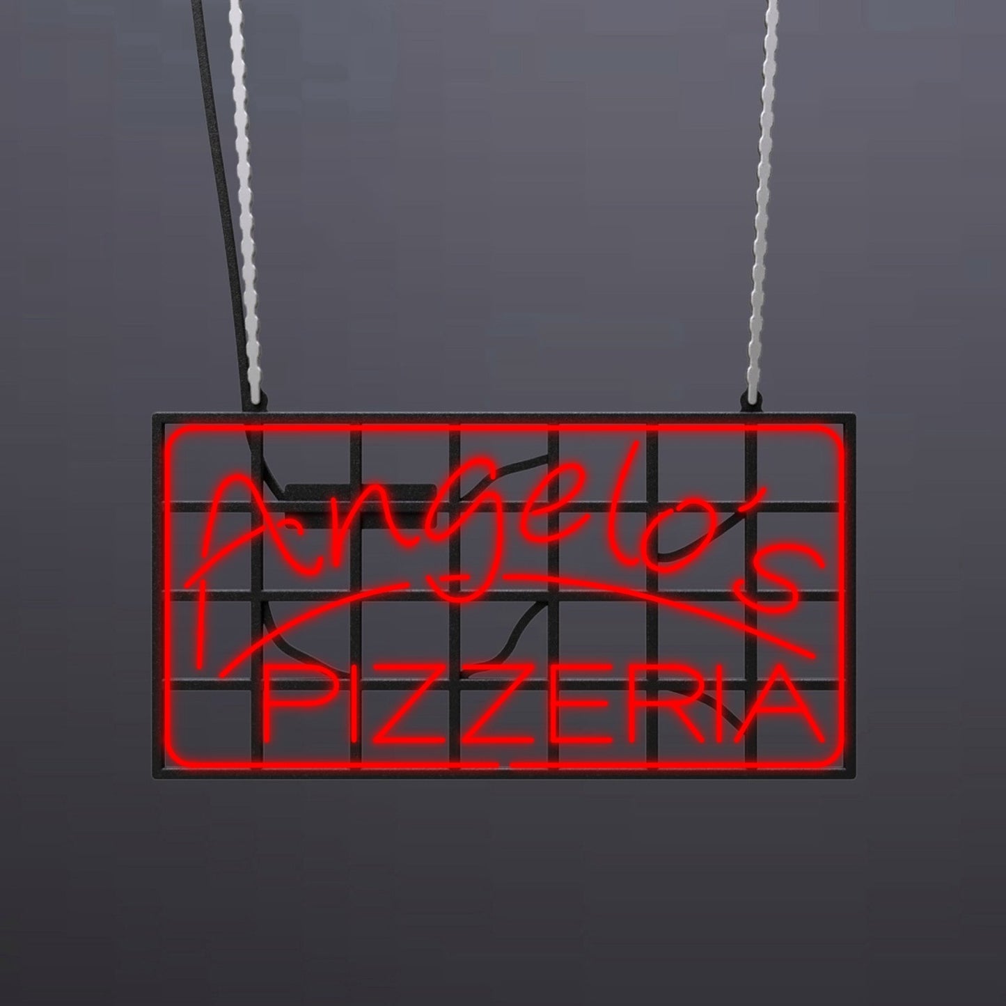 #A200 - "Angelo's Pizzeria" Neon Sign