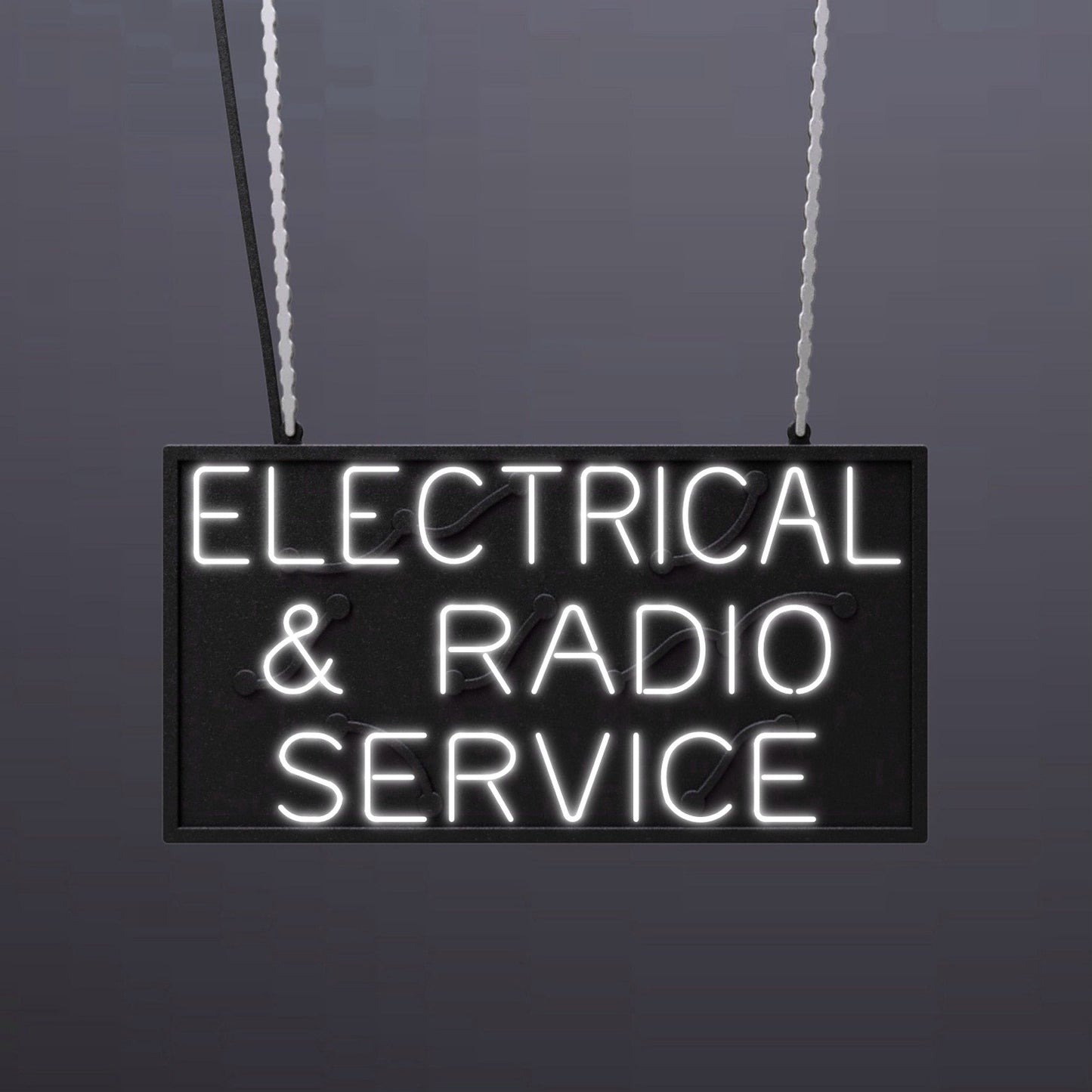 #A302 - "Electrical & Radio Service" Neon Sign