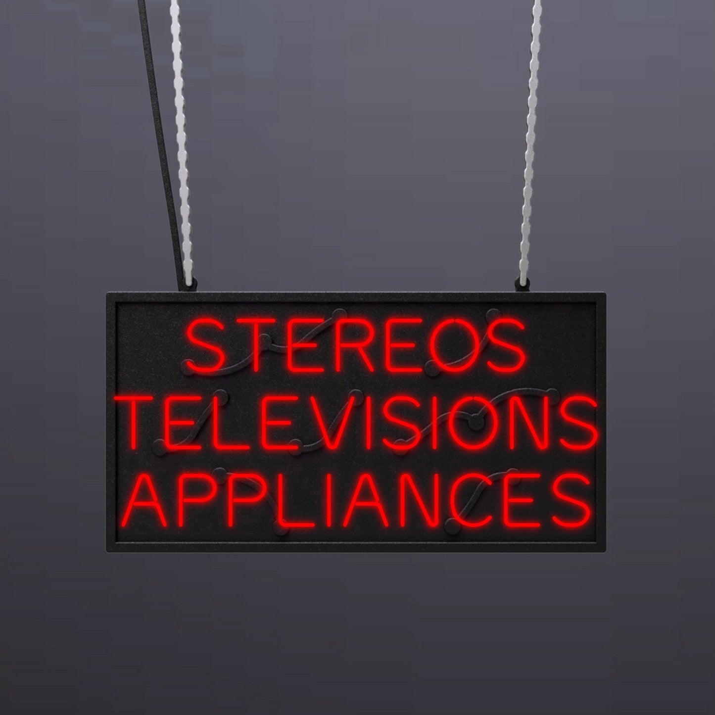 #A303 - "Stereos - Televisions - Appliances" Neon Sign