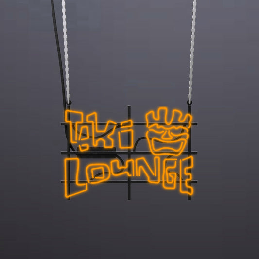 #B802 - "Tiki Lounge" Neon Sign